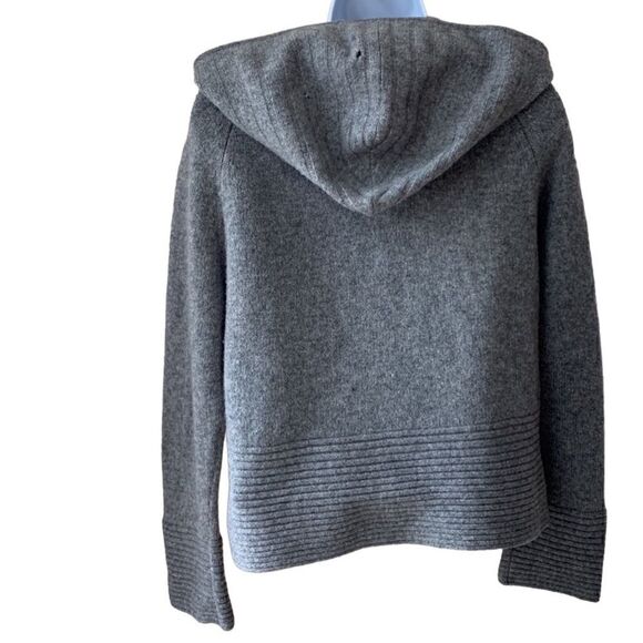Alexandra‎ Bartlett 100% Lambswool Zip Cardigan Hoodie Sweater size medium - Picture 2 of 11